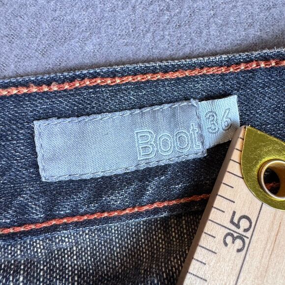 VTG Levi's SilverTab Jeans Mens 36x32 (36x30) Boot Wide Leg Denim Pants Y2K - Picture 10 of 15